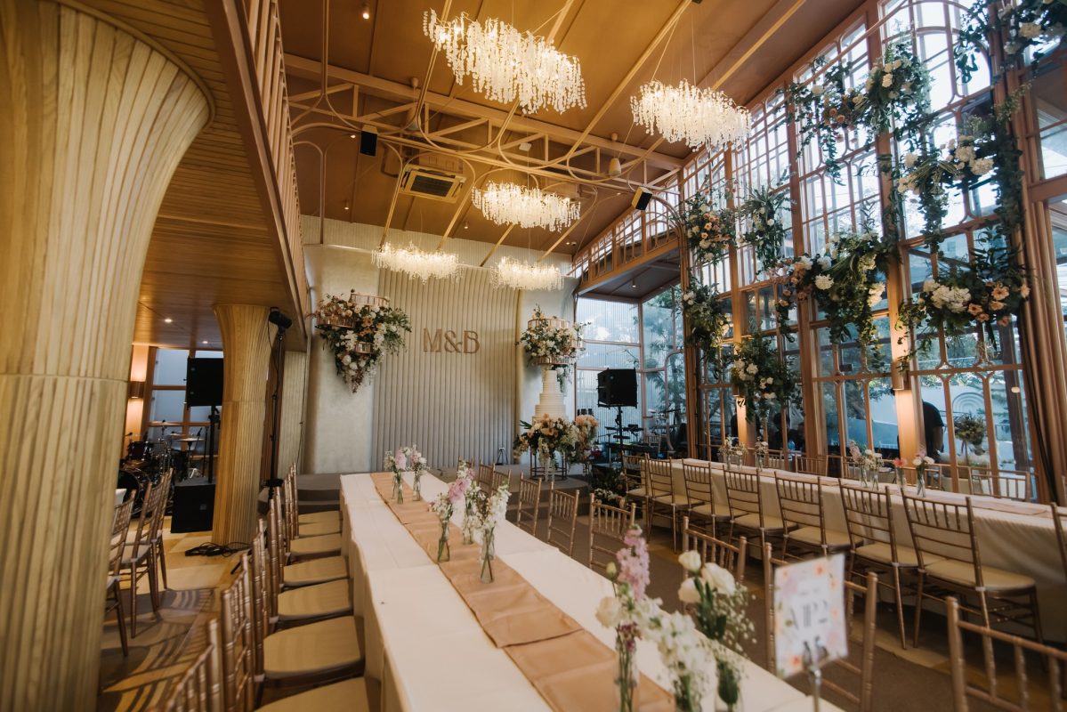 the petal สถานที่จัดงานแต่งในสวน